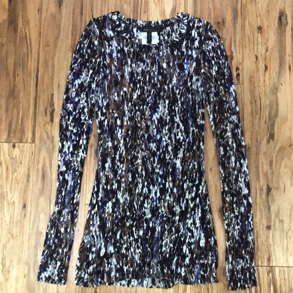 XXS BCBG MaxAria Long Sleeve Shirt
